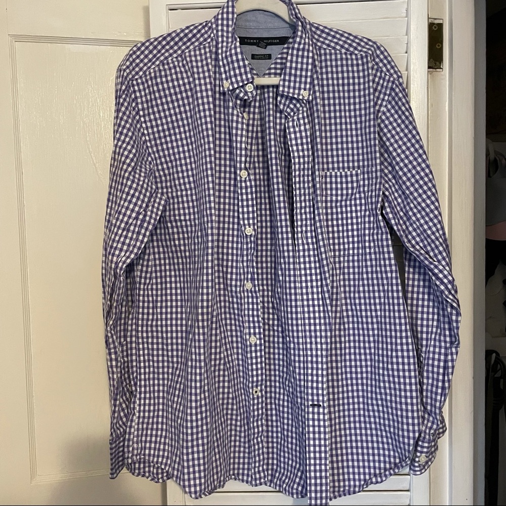 Tommy Hilfiger Plaid Button Down